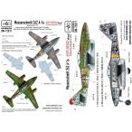 HAD модель DW-72017 1/72 Messerschmitt Me 262 A-1 (Luftwaffe черный ~L~, белый 17) переводная картинка сиденье 