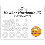 KV модель 72627 1/72 сигнал машина Hurricane IIC (zbezda#7322) + колесо Canopy маскировка сиденье 