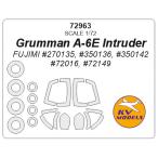 KV модель 72963 1/72g лама nA-6E Intruder ( Fujimi ) + колесо Canopy маскировка сиденье 