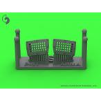  тормозные колодки AM-72-171 1/72 P-51 Mustang - карбюратор воздушный фильтр покрытие - стандарт дыра модель ( aroma хобби для )