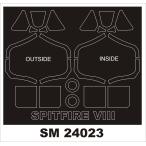 mon Tec sSM24023 1/24spito fire VIII( воздушный фиксирующие детали для ) Mini маска 