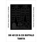 mon Tec sSM48128 1/48 B-339 Buffalo ( Tamiya для ) Mini маска 