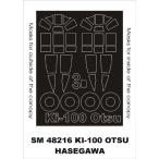 mon Tec sSM48216 1/48ki100. тип истребитель ( Hasegawa для ) Mini маска 