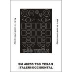 mon Tec sSM48255 1/48 T-6teki солнечный (ita rely для ) Mini маска 