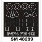 mon Tec sSM48299 1/48 F4F-4, FM-1, FM-2 wild кошка ( хобби Boss для ) Mini маска 