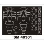 mon Tec sSM48301 1/48fo машина XXI (Wasp Engine)( специальный хобби для ) Mini маска 