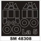 mon Tec sSM48308 1/48 La-5(zbezda для ) Mini маска 