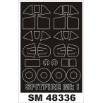 mon Tec sSM48336 1/48spito fire MkI ( воздушный фиксирующие детали для ) Mini маска 