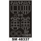 mon Tec sSM48337 1/48 Bf-109E ( воздушный фиксирующие детали для ) Mini маска 