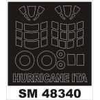 mon Tec sSM48340 1/48 сигнал машина Hurricane Mk I(ita rely для ) Mini маска 