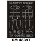 mon Tec sSM48397 1/48 Bf 109G-6(e двойной do для ) Mini маска 