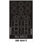 mon Tec sSM48417 1/48 Me 262B( хобби Boss для ) Mini маска 