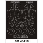 mon Tec sSM48418 1/48 DH Hornet ( тигр n.ta- для ) Mini маска 