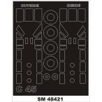 mon Tec sSM48421 1/48 C-45/UC-45(ICM для ) Mini маска 
