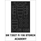 mon Tec sSM72027 1/72 Fi-156( красный temi- для ) Mini маска 