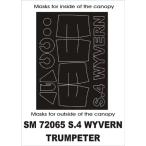 mon Tec sSM72065 1/72 S4wai балка n( тигр n.ta- для ) Mini маска 