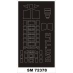 mon Tec sSM72378 1/72fe Arriva toru( azur для ) Mini маска 