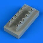  Quick форсирование 48766 1/48 P-40B War Hawk выхлоп труба ( воздушный фиксирующие детали для )