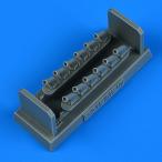  Quick форсирование 48945 1/48 P-51B/Mk.III Mustang выхлоп .( Tamiya для )