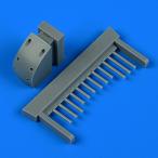  Quick форсирование 48958 1/48 B-26B-50 in беж da- передний person машина ружье ружье .(ICM для )