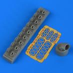  Quick форсирование 48979 1/48 I-153 коричневый кальмар выхлоп (ICM для )