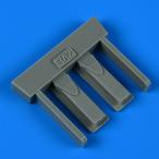  Quick форсирование 49045 1/48 Su-25 лягушка foot вертикальный хвост крыло впуск (2 штук )(z.zda для )