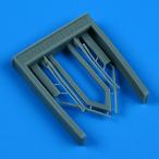  Quick форсирование 49183 1/48 UH-60A черный Hawk стеклоочиститель (ICM для )