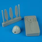  Quick форсирование 72076 1/72 Messerschmitt Bf109G-6 1/72 из дерева винт ( Hasegawa для )( resin производства )