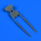  Quick форсирование 72651 1/72 F-14 Tomcat Canopy f Ray m( красный temi- для )