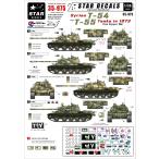 スターデカール 35-975 1/35 シリア T-54・T-55 戦車 イン 1973 ヨム・キプール・ウォー