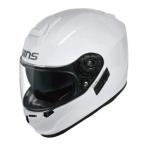 ショッピングFORCE WINS G-FORCE SS FULL FACE タイプC クールホワイト インナーバイザー内蔵 フルフェイス ヘルメット