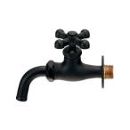 【完売】単水栓 蛇口 カラー万能ホーム水栓（マットブラック） 水栓金具