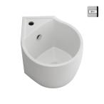 ショッピングコーナー 洗面ボウル 壁掛け コーナースロップシンク 深型 洗面器 屋外 室内 多目的シンク  流し台 角設置用 CL-K1300SKW