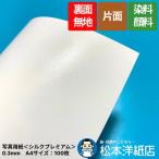 写真用紙＜シルクプレミアム＞ 0.3mm　A4サイズ：100枚