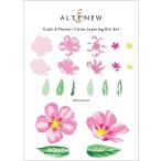 【ALTENEW　アルテニュー】ダイカット　Craft-A-Flower: Cistus Layering Die クリエイト　ア　フラワー　お花　工作　シンカット　ダイ　ペーパークラフト