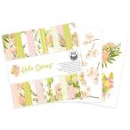 【P13】PAPER PAD 　HELLO SPRING, 6X6