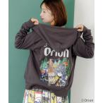 ショッピング契約 パーカー ScoLar スカラー 153710 orion×ScoLar アニマルカーニバル柄PK コラボ オリオンビール 羽織り カジュアル レトロ 原宿系 個性的 ポイント