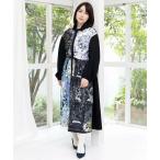 ショッピングIS ワンピース is ScoLar イズ スカラー 553240 星×タロットコラージュ柄シャツワンピ シック フェミニン ガーリー 原宿系 個性的 ポイント