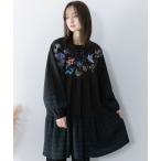  One-piece is ScoLariz скалярный 561207 цветок бабочка вышивка автомобиль - кольцо ткань tia-do способ One-piece Schic femi человек retro .. серия шт .. отметка 