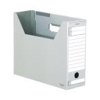 ファイルボックス コクヨ ファイルボックス−ＦＳ＜Ｄタイプ＞　Ａ４　収容幅９４ミリ　グレー A4-LFD-M