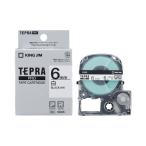 ショッピングテプラ テプラ キングジム テプラＰＲＯテープカートリッジ　白ラベル　白に黒文字　６ｍｍ幅×８ｍ SS6K