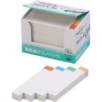 付箋 スリーエム ジャパン ポストイット再生紙ふせんハーフエコノＰ　７５×１２．５ｍｍ１００枚×２０レインボ 5601-R