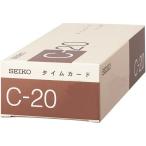 セイコーソリューションズ タイムカードＣ−２０　２０日締 C-20カ-ド