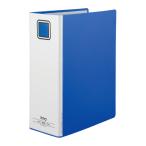 ファイル iimo パイプ式ファイルエコノミー両開きA4縦 青 10冊 EM-FURT6100BX10