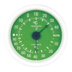 タニタ アナログ温湿度計　壁掛け式　グリーン TT-515-GR
