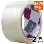 ■２点セット☆ポイント10倍■カウネット ＰＰテープ　軽梱包用　透明　４８ｍｍ×５０ｍ　１巻 4122-6087