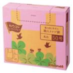 カウネット 取り出しやすい箱入りレジ袋　５０号　乳白　３００枚 4254-6665