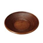 イシダ 木製茶托　千筋　５枚入 6764