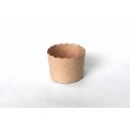 マフィンカップ 茶無地（1セット100