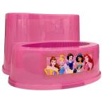 子供 2段 ステップ ディズニー プリンセス ピンク 滑り止め付き 女の子 踏み台 キャラクター ステップスツール